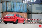 Audi S3 Sportback on Vossen Wheels (CV7) 2016 года